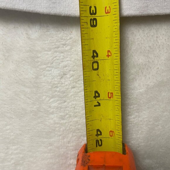 Eloquii White Ruffle Sleeve Dress Size 14 Style 5927 Fit Flare Knee Length - Picture 8 of 9